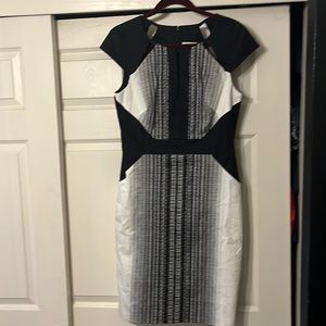 Karen Millen black/white dress